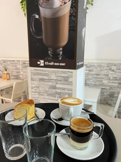 desayuno en mesa